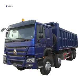 China CHINA SINOTRUK 30M3 CBM 8x4 cheap HOWO 371hp 12 wheeler dump truck supplier