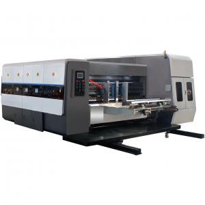 China Rotary Flexo Printing Machine 2 Color Ink Printing Slotting Machine supplier