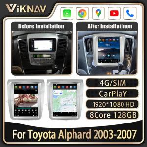 9.7 Inch Android Auto Stereo For 2003-2007 Toyota Alphard GPS Navigation Multimedia Player Wireless Carplay BT 4G