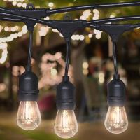 China Outdoor Ball Solar LED String Lights With 120lm Luminous Flux Customized Size on sale