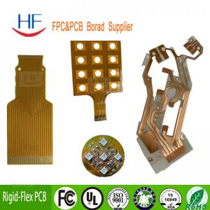 China Lead Free Rigid Flexible PCB Prototype Service 3mil 4oz FPC supplier