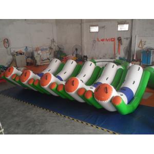 Airtight Inflatable Water Games For Water Park / Fun Inflatable Seesaw
