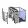 Half Height Security Turnstile Gate Single Lane RFID Card Reader 35 Persons /