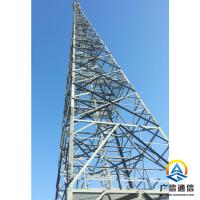 30m Pipe Telecommunication Wifi Antenna Tower Hot Dip Galvanization