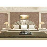 China Wet Embossed Non Pasted Bedding Room European Style Wallpaper 0.53*10m on sale