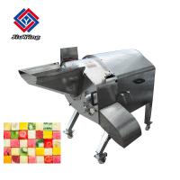 China Large Capacity Fruit Processing Equipment / Carrot Potato Pineapple Cube Cutting Machine on sale