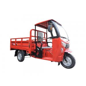 China 150CC Three Wheel Cargo Motorcycle / Electric Passenger Tricycle With Roof supplier
