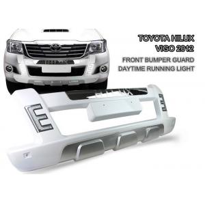 China Durable ABS LED Light Front Bumper Guard for TOYOTA HILUX VIGO 2012 - 2014 supplier