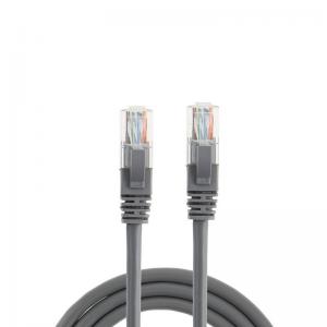 24awg 26awg Network 10G Copper Ethernet Cable , 3M Cat6A UTP Patch Cord Unshielded