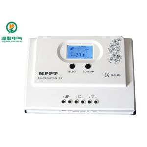 China 12V 24V 10A MPPT APPコミュニケーションを用いる太陽充満コントローラーLCDの表示 supplier