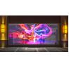 P20 LED Transparent Film Screen 5V Wireless Roll Up LED Display For Shopping Mall Animation