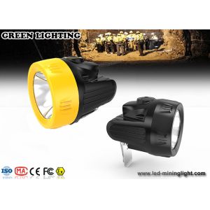 China 携帯用7000lux明るさのコードレス採鉱の帽子はリチウム電池の屋外スポーツをつける supplier