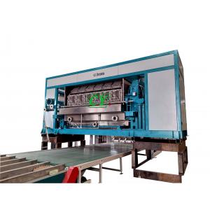 China PLC Control Egg Tray Forming Machine With Multi - Drying Line supplier