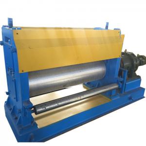 China PLC Metal Embossing Machine Worm Pattern 60CrMnMo Roller HRC58 supplier