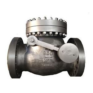 China BS / DIN DI / WCB API 6D Full Open 2 ~ 24 Check Valve Swing With Counter - Weight supplier