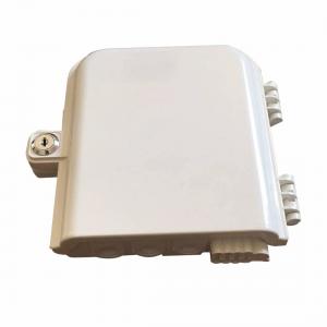 China White / Black FTTH Termination Box 8 / 16 / 32 Core With PC + ABS Material supplier