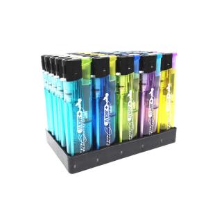 Practical and Affordable Transparent Electronic Cigarette Lighter Transparent Design