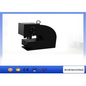 Iron Sheet Hydraulic Hole Punch Machine 100 Ton With Hand Foot / Electric Pump
