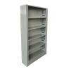 School Library Equipment china material Office Metal Bookshelf With Backplate