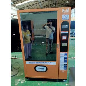 Cola Conveyor Vending Machine Double Layer Glass Prevent Anti Fogging