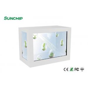 Full Hd Transparent LCD Showcase , Network Wifi Transparent LCD Display Box