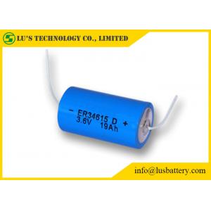 China D Size Lithium Battery ER34615 3.6V Lithium Battery 19000mah Disposable Batteries ER34615 supplier