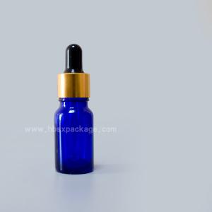 China SXB-02 10ml blue essential oil Bottles empty glass bottles with button dropper pipette supplier