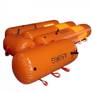 PVC Coating Marine Salvage Bags , Inflatable Underwater Lifting Bags For Commercial Diving