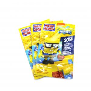 custom toy plastic packaging pouch Mini packaging bag three side seal resealable sachet