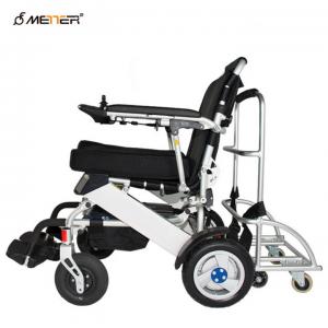 China 5h Charging Foldable Lightweight Power Wheelchair With Lithium Battery supplier