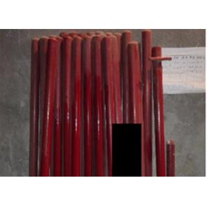 Red Silicon Nitride Thermocouple Protection Tube , Alumina Tube Closed One End