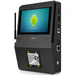China Fast Scanning 5 Inch Android OS POE Touch Screen Self-Checking Kiosk for Supermarket POS supplier