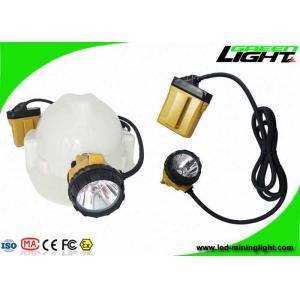 China CREE LED 25000lux Coal Mining Lights 10.4Ah Samsung Battery With SOS Low Power Warning Function supplier