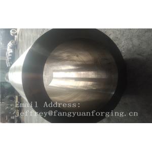 China St52-3 forged steel rings Hot Rolled Sleeve Forged Cylinder 3000mm length supplier