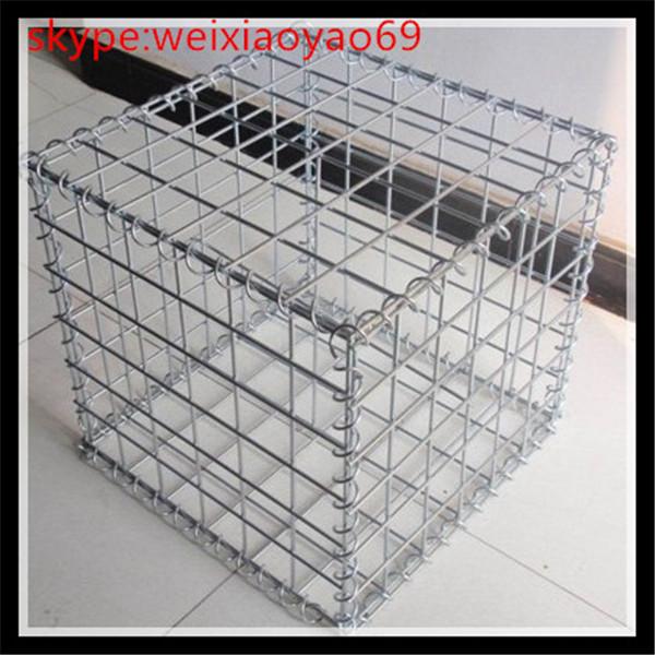 gabion box / welded gabion box /welded stone cage gabion box/10% aluminum gabion