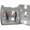 China 6m Diameter Transparent Inflatable Bubble Tent With Tunnel For Outdoor Camping Rent wholesale