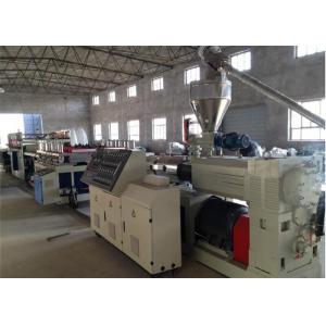 China PVC WPC Skinning Board Production Line , Plastic Board Extrusion Machine supplier