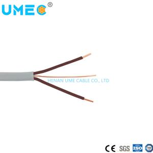 China Isolamento de PVC de baixa tensão núcleo de cobre enxertado fio de terra duplo plano 6242y 2*10 1*4mm2 supplier