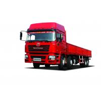 China SHACMAN F3000 Lorry Truck 8x4 430Hp Red Van Truck For Composite Transport on sale