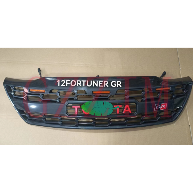 China Complete New ABS Plastic Car Grille for Toyota Fortuner 2012 with Light and DRL and Fog Lamp and DRL wholesale