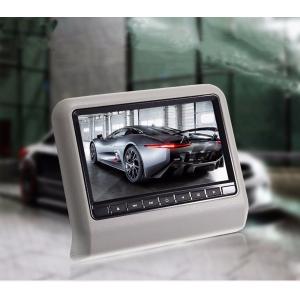 China HDMI Grey Color Portable Headrest DVD Player , Car TV Monitor 16 / 9 Wide Screen supplier
