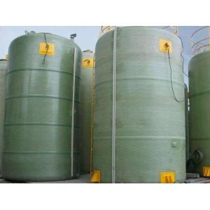 Round Cross Wound Grp Water Tank 1000mm Green Storage Various Chemistries
