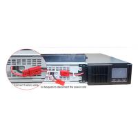 China Pure Sine Wave 2400W 3kva 19 Inch Rack Mount UPS Systems For Server on sale