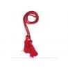 Decorative Chinese Knotting Cord , Colored Polyester / Nylon Rattail Satin Cord