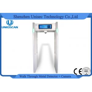 China 33 Zones Walk Through Metal Detector With Face Capture Automatic Compare / NVR wholesale