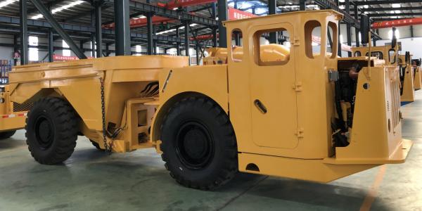 Underground Mining Low Profile Dump Truck 10CBM Volume Capacity 2280mm Maximum