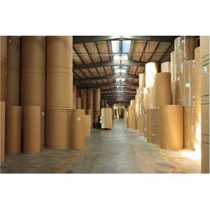 China Uncoated Recycled 280g 325g 350g Food Grade Kraft Paper Rolls supplier