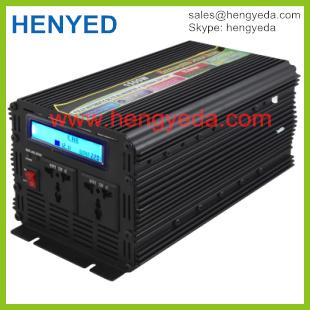 NEW LCD display Solar hybrid single phase 1500w inverter 12v 220v with charger