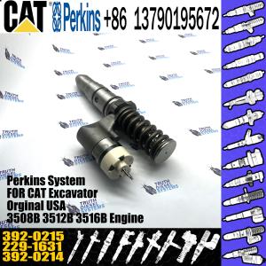 China Huida 3508B/3512B/3516B engine fuel injector 229-1631 392-0214 392-0215 with genuine packing supplier
