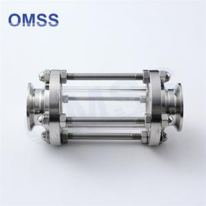 China Triclamp Sight Glass Sanitary Tank Sede Glass Stainless Steel SS304 SS316l Welding NPR Sealing supplier